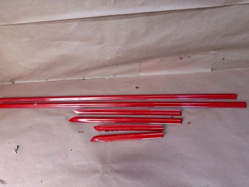 BMW E46 325CI 330CI Door Side Moulding Trim Impact Japan Red Set OEM 62K Miles, US $225.00, image 15