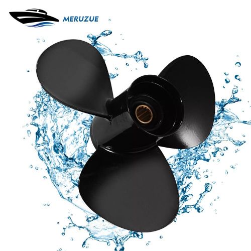 11 3/4 x 17 Aluminum Outboard Boat Propeller for Evinrude 40-50HP 13 spline RH, US $75.00, image 8