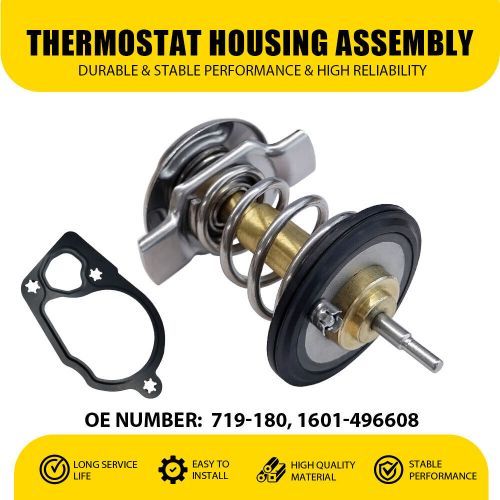 719-180 1601-496608 Thermostat Assembly For Buick Cadillac Chevrolet Pontiac, US $14.99, image 10