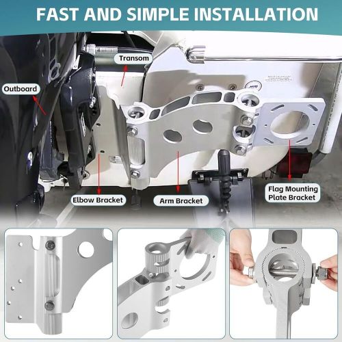 1810303 Universal Modular Adapter Bracket Sandwich Starboard for Minn Kota Talon, US $299.09, image 2