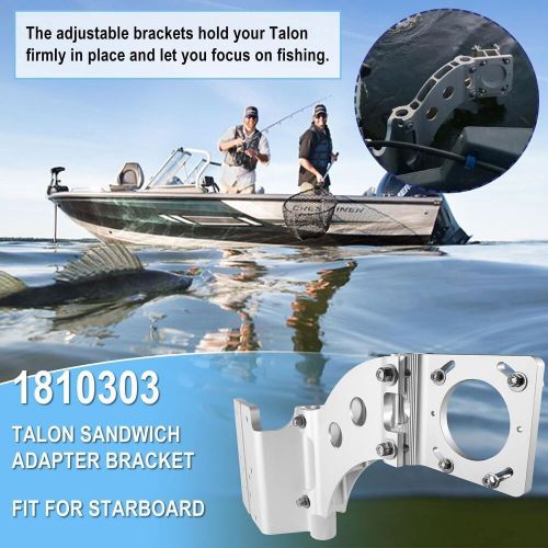 1810303 Universal Modular Adapter Bracket Sandwich Starboard for Minn Kota Talon, US $299.09, image 4