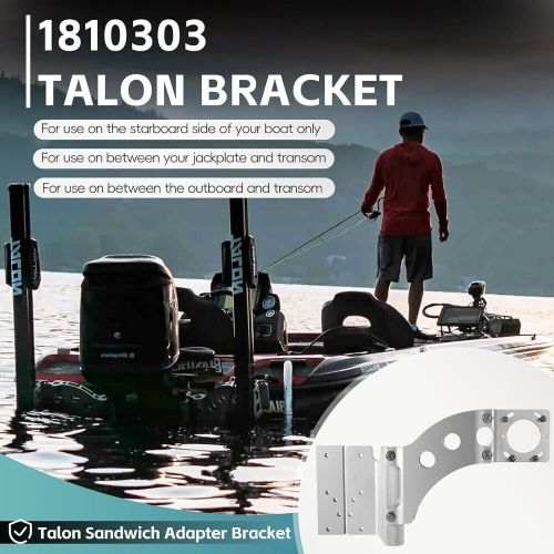 1810303 Universal Modular Adapter Bracket Sandwich Starboard for Minn Kota Talon, US $299.09, image 11