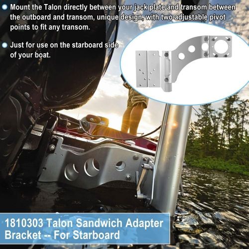 1810303 Universal Modular Adapter Bracket Sandwich Starboard for Minn Kota Talon, US $299.09, image 12