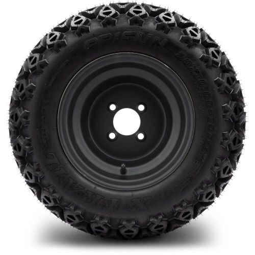 MODZ 10" Stamped Steel Golf Cart Wheels and Tires (20x10-10) Set of 4, US $569.95, image 4