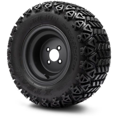 MODZ 10" Stamped Steel Golf Cart Wheels and Tires (20x10-10) Set of 4, US $569.95, image 9