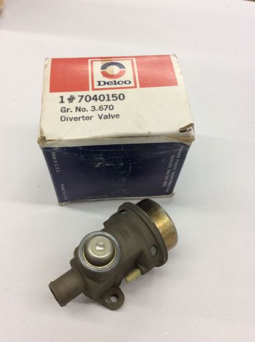 NOS GM Delco Diverter Valve 1975 Corvette Camaro Chevelle SMOG System 7040150, US $149.99, image 7