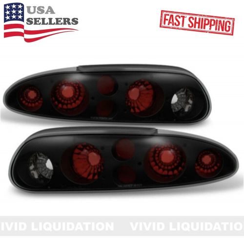 Pair of Black Smoke Lens Brake Tail Lights for 1993-2002 Chevrolet Camaro Chevy, US $49.99, image 6