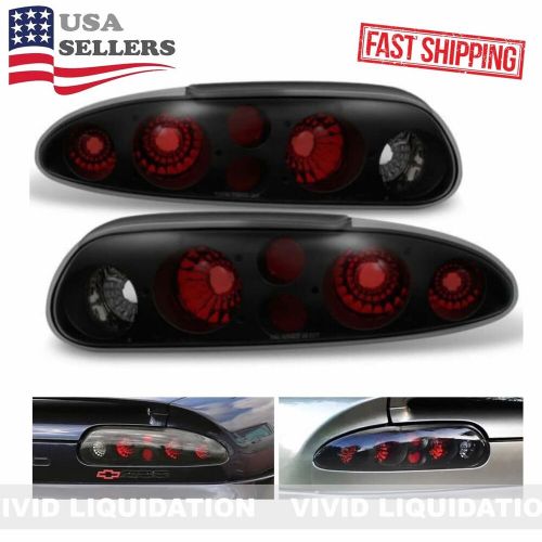 Pair of Black Smoke Lens Brake Tail Lights for 1993-2002 Chevrolet Camaro Chevy, US $49.99, image 10