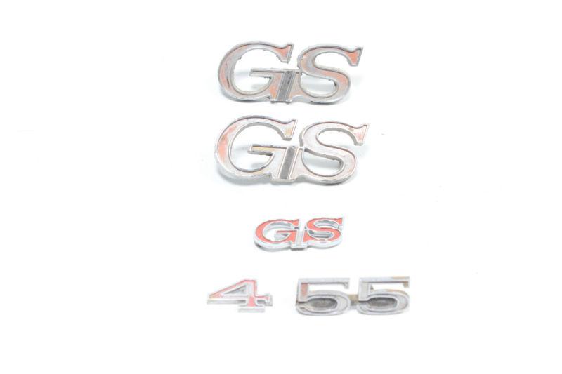 1970 buick gs 455 - 4 emblems
