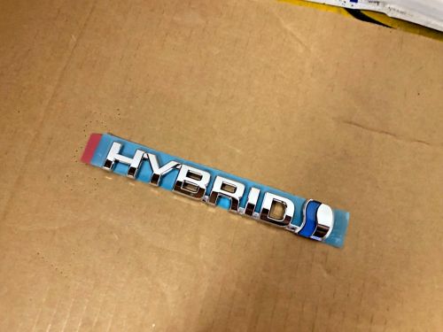 New OEM 2016 2017 2018 2019 2020 2021 2022 Toyota Prius Hybrid LH Fender Emblem, US $19.99, image 2