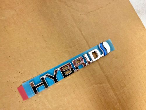 New OEM 2016 2017 2018 2019 2020 2021 2022 Toyota Prius Hybrid LH Fender Emblem, US $19.99, image 3