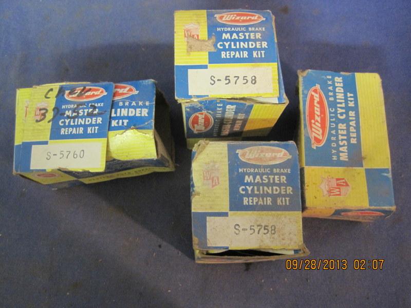 Vintage master cylinder repair kits - set of 4