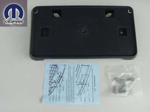 2005-2010 chrysler 300 front license plate mounting bracket mopar  oem