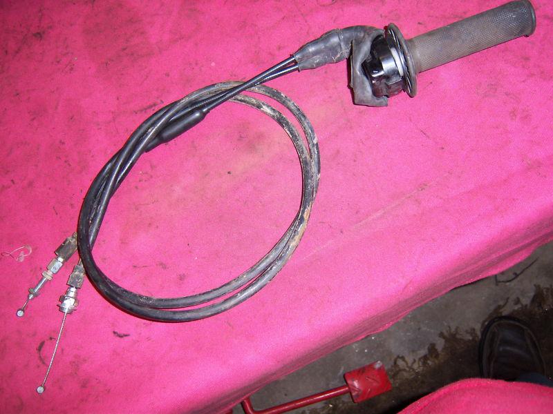 03 yz 250f throttle & cables 2003 04 yz250f 250 f wr wr250r wr250 450 yz450 450f