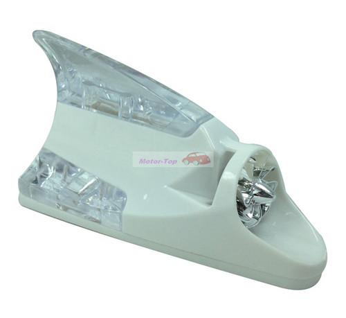 White Wind Power Shark Fin Antenna LED Light Electrostatic Discharge Sensitive, US $9.90, image 2