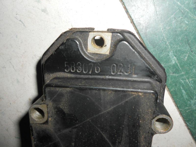 1987 90hp Johnson Evinrude Outboard Rectifier & Regulator 0583076, US $38.50, image 3