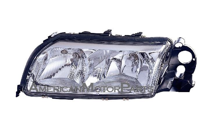 Depo pair replacement headlight head lamp halogen type 04-05 volvo s80