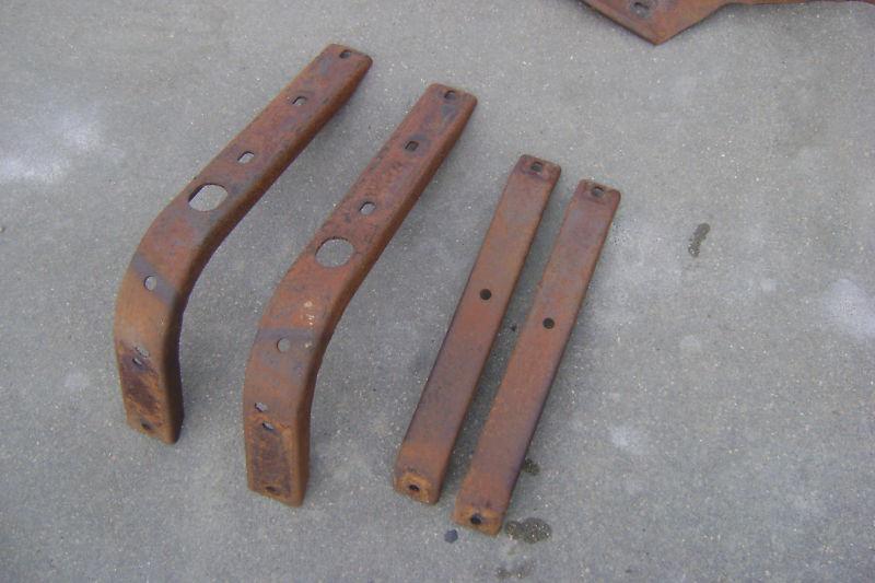 Dodge power wagon truck frt fender supports 1946 1947 47 1948 48 1949 49 1950 50