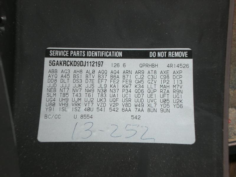 13 BUICK ENCLAVE HOOD HINGE, US $50.00, image 12