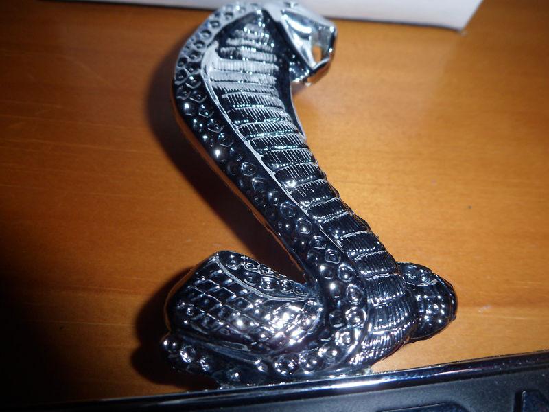 NOS 1968 MUSTANG SHELBY 428 COBRA JET S8MS-16098-F FENDER EMBLEM GT350 GT500 , US $9.99, image 4