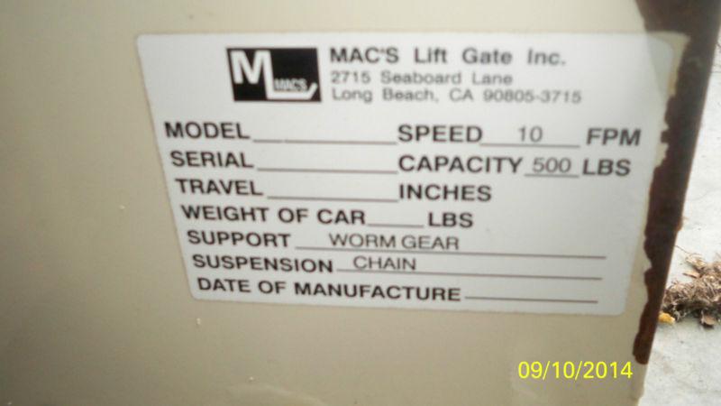 Wheel Chair Porch Lift 500lb Capacity, US $9.99, image 5