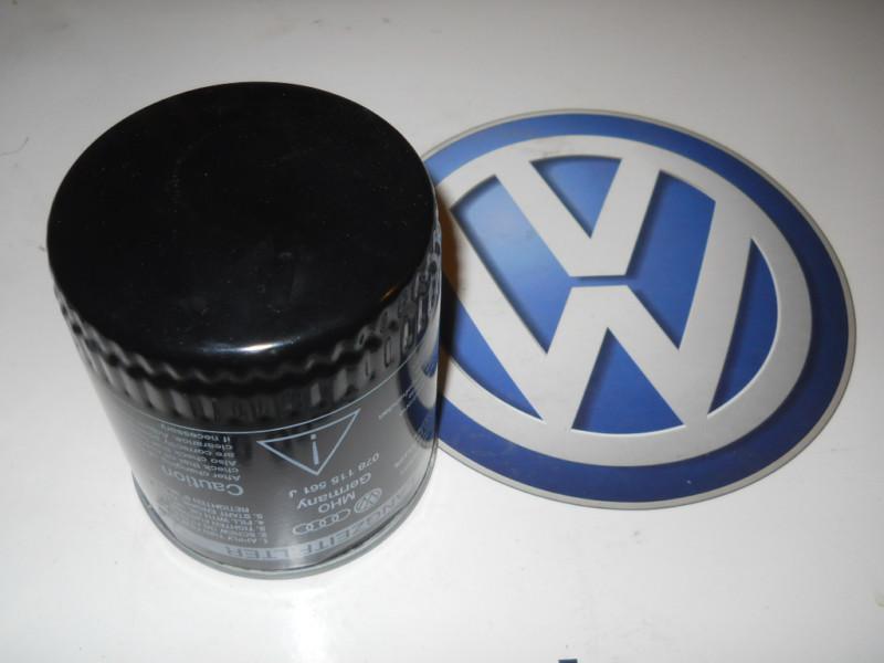 Oem audi / vw passat audi a4 a6 factory nos new oil filter 078 115 561 j