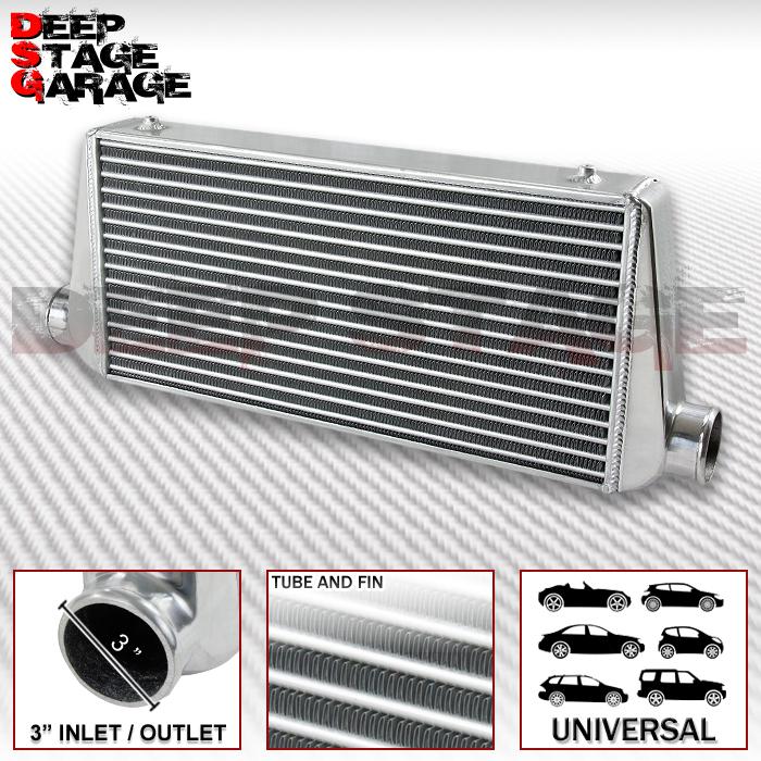31x12x3.25 tube&fin aluminum turbo fmic front mount intercooler 3"inlet/outlet