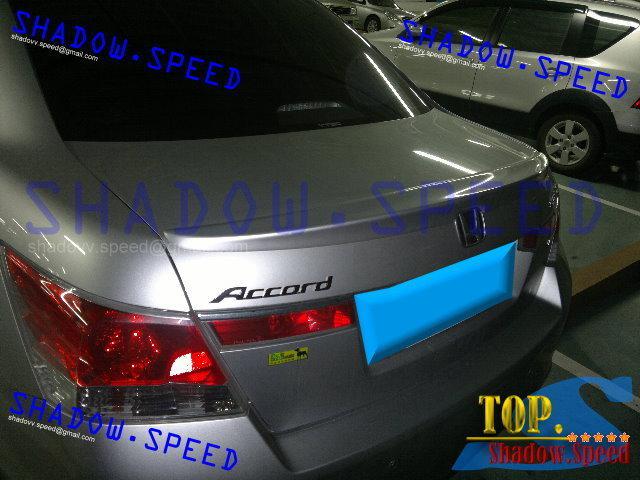 Painted honda accord sedan oe style rear trunk + roof lip spoiler 08~12  new ◆