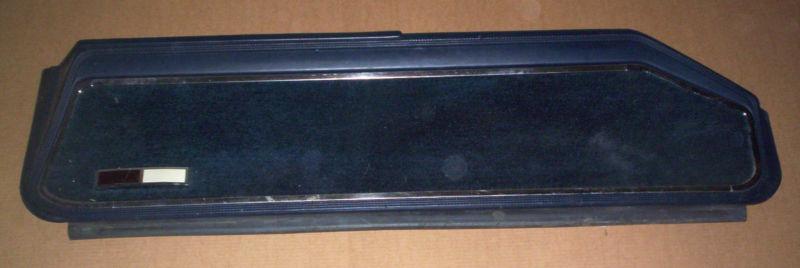 80-81  buick  riviera  left  lower   door  panel --check this out--