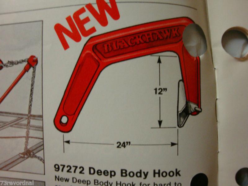 Purchase Blackhawk 97272 Deep Body Pulling Hook Collision Repair