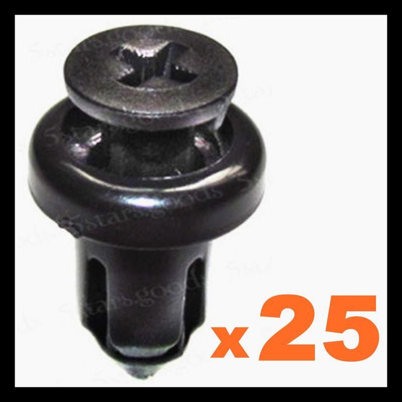 25 push-type bumper clips for toyota camry 2003 04 05 06 07 08 09 10 11 12 2013