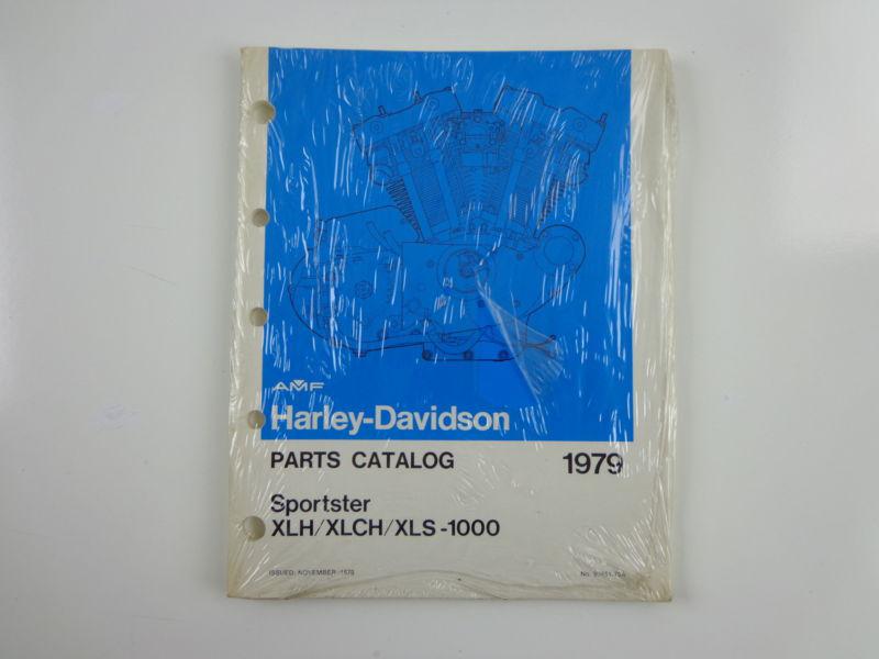 Harley davidson amf parts catalog xlcr xlh xlc 1000 1979 99451-79a
