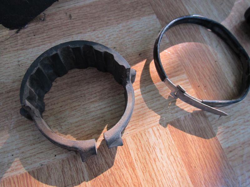 1983 Honda XR500R XR 500R .. Tank Mounts, US $50.00, image 2