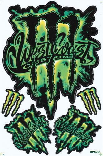 Sgg-st151 sticker decal motorcycle car bike racing tattoo moto motocross logo