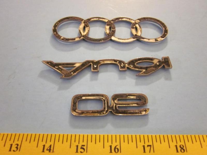 Audi Factory Chrome Trunk Emblems, US $19.75, image 2