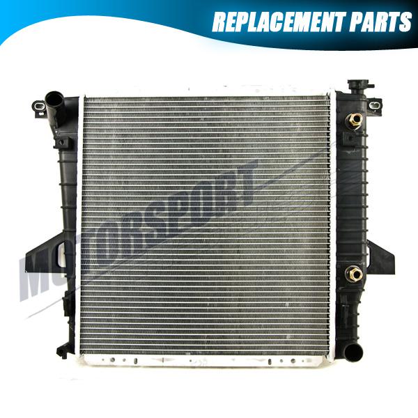 1998-2001 ford ranger 2.5l 4-cyl gas aluminum core cooling radiator auto 1 row