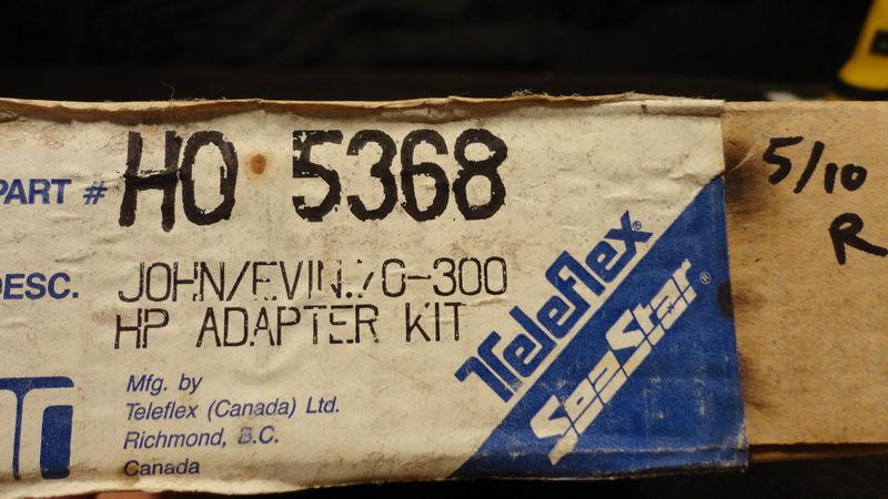 TELEFLEX SEASTAR 70-300HP STEERING ADAPT KIT HO-5368 1977-90 JOHNSON/EVINRUDE , US $99.95, image 5