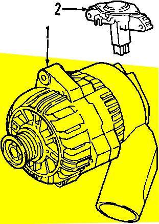 Bmw 12317542935 genuine oem factory original alternator
