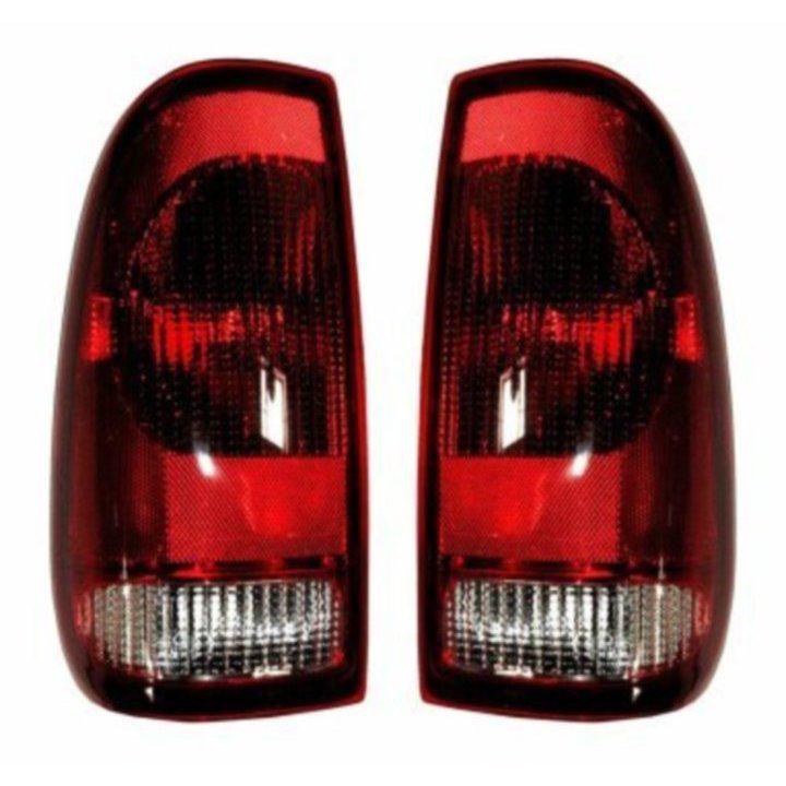 Tail light brake lamp assembly rear pair set driver passenger side left+right