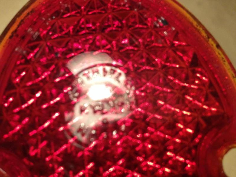 Vintage K D TRIPLEX 265 Chevrolet Glass Tail Light Lens 1933-1936,, US $14.99, image 3
