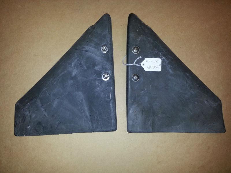 Outboard  sterndrive whale tale, hydrofoil stabilizer fin for 40 to 200 hp hf-15