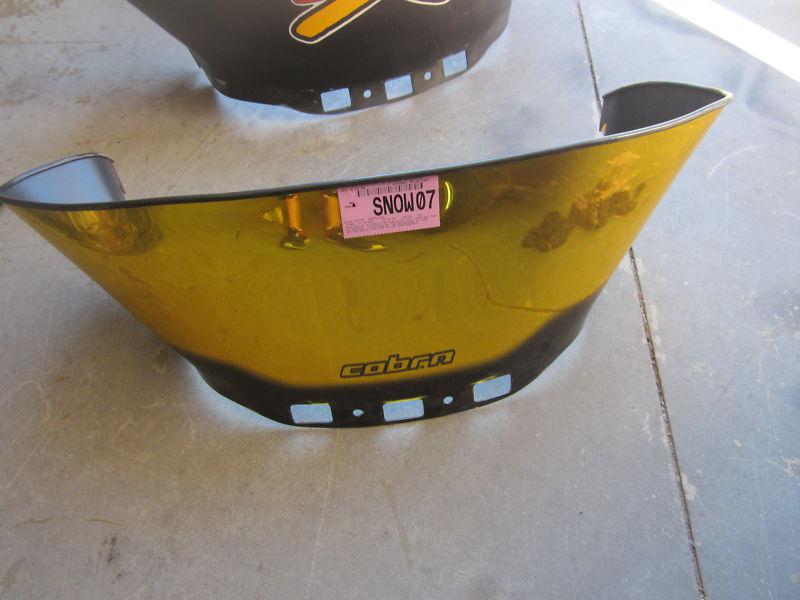 Purchase Skidoo ZX MXZ Gold Chrome Windshield Used in Lansing