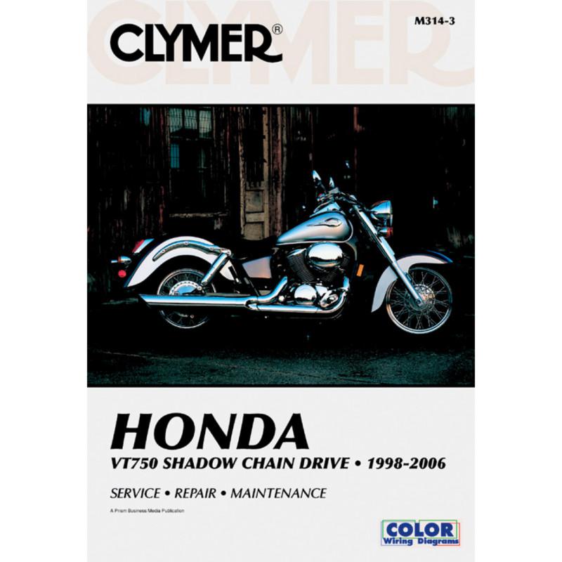 Clymer m314-3 repair service manual 1998-06 honda vt750 shadow ace/spirit/deluxe