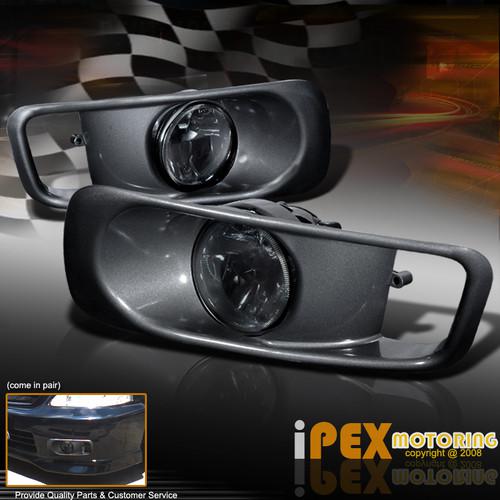 Purchase 19992000 Honda Civic Black Smoke Bumper Fog Lights Lamps W