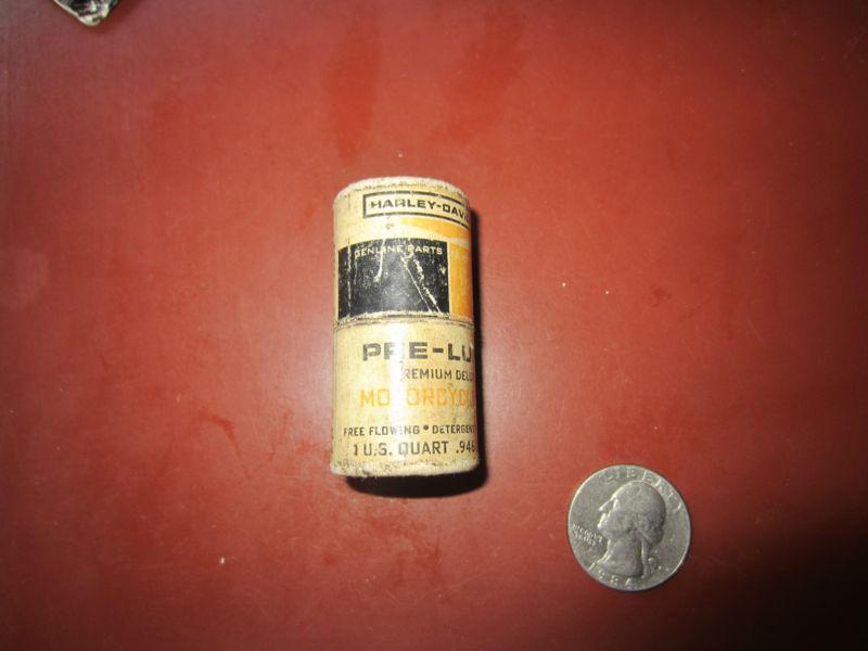 Harley  davidson pre-lux oil can match safe paper 