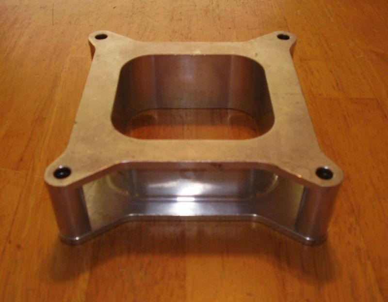 Cv products 1 3/4" carburetor spacer #cv 250-lw holley 4150 dirt late model imca