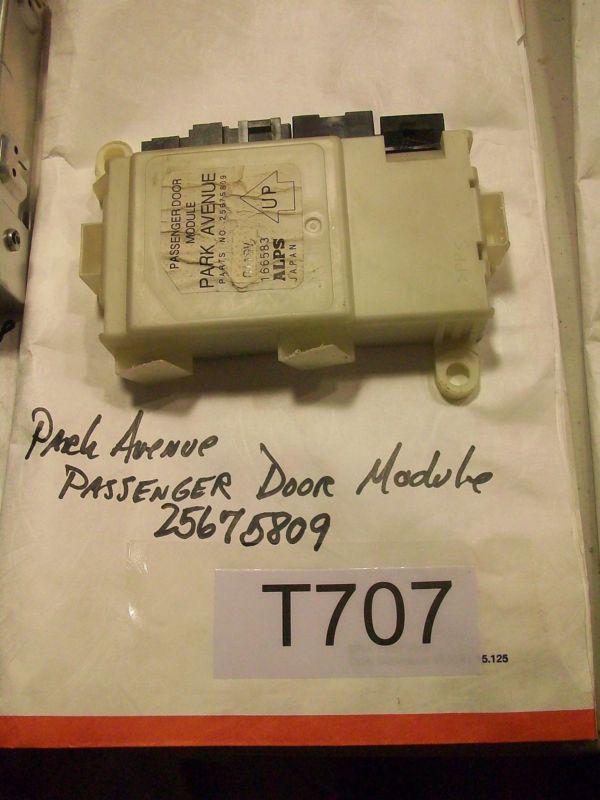 2003 park avenue passenger door module pt# 25675809  oem #t707