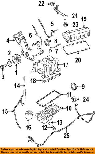 Ford oem xc2z6754ba engine-tube assembly