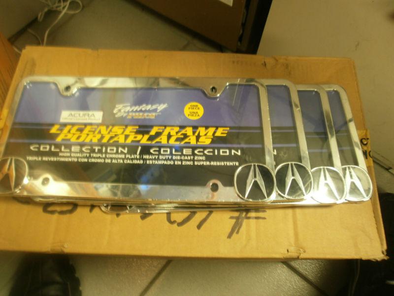 Purchase Pilot Automotive Wl061c Chrome ACURA License Frame in Opa
