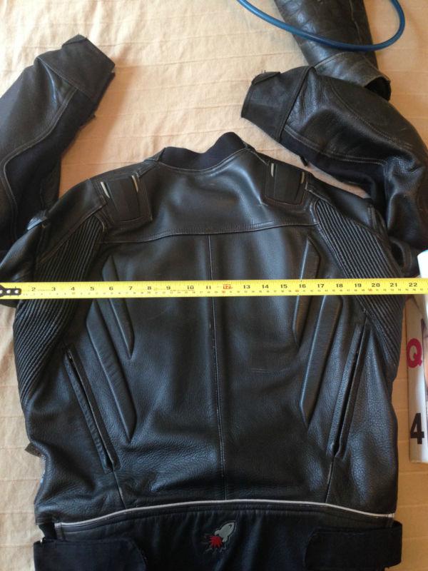 Joe Rocket 990 Leather Jacket SIze 44 Black , US $0.99, image 5